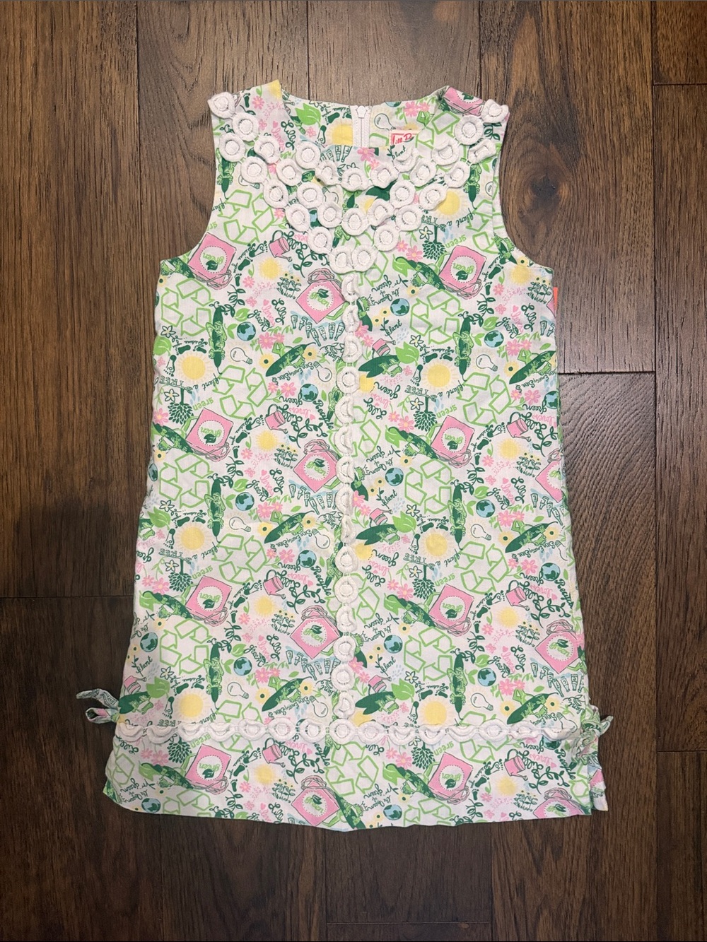 Rare Lilly Pulitzer Queen of Green Girls Size 8 Shift Dress – “Holy Grail”